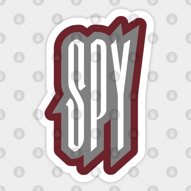 Spy Sticker by Spatski